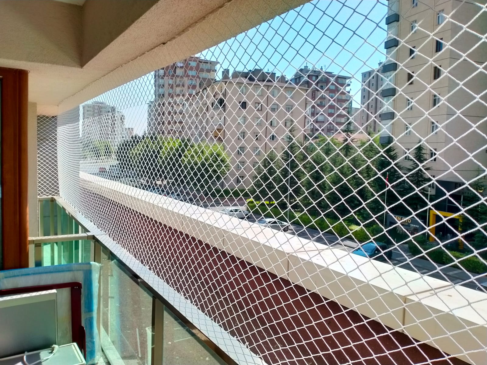 Balkon Güvenlik Filesi
